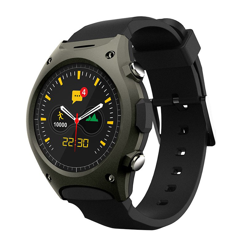 Intelligent Watch Step Heart Rate Test Altitude Air Pressure Compatible Ios Andrews Wristband