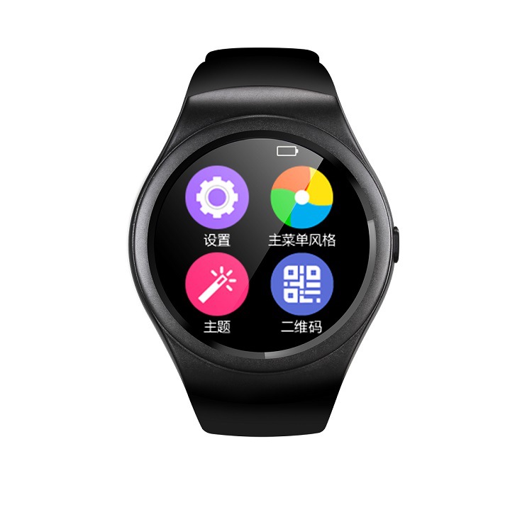Full Circle Screen Intelligent Card Watch Step Measuring Heart Positioning Fashion Wristband