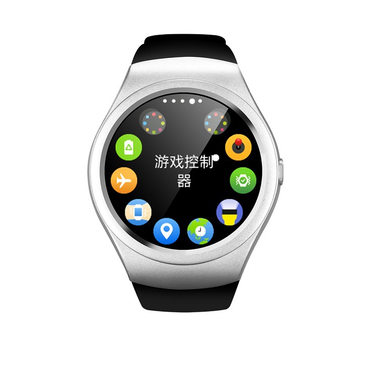 Full Circle Screen Intelligent Card Watch Step Measuring Heart Positioning Fashion Wristband