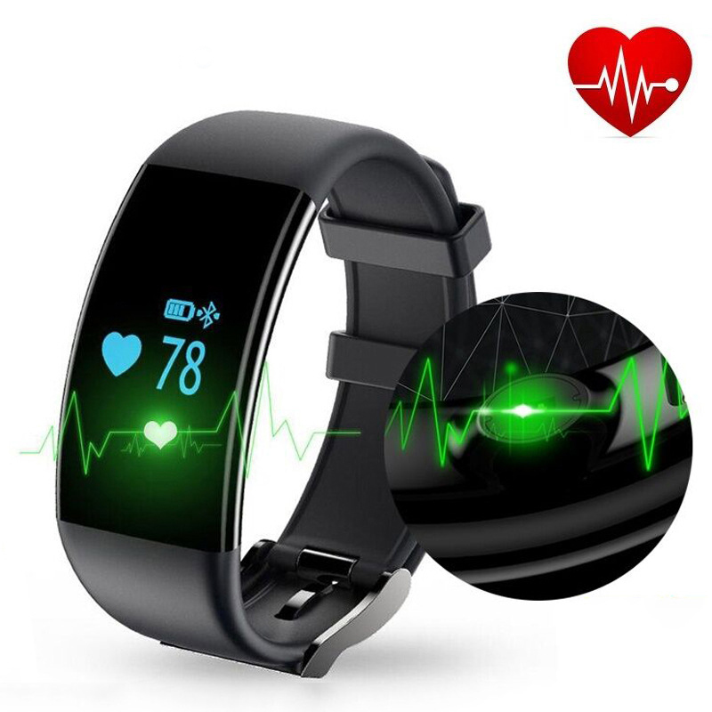 Heart rate Monitor Movement Wristband Touch SCcreen Movement Step Bluetooth Intelligent Wristband...