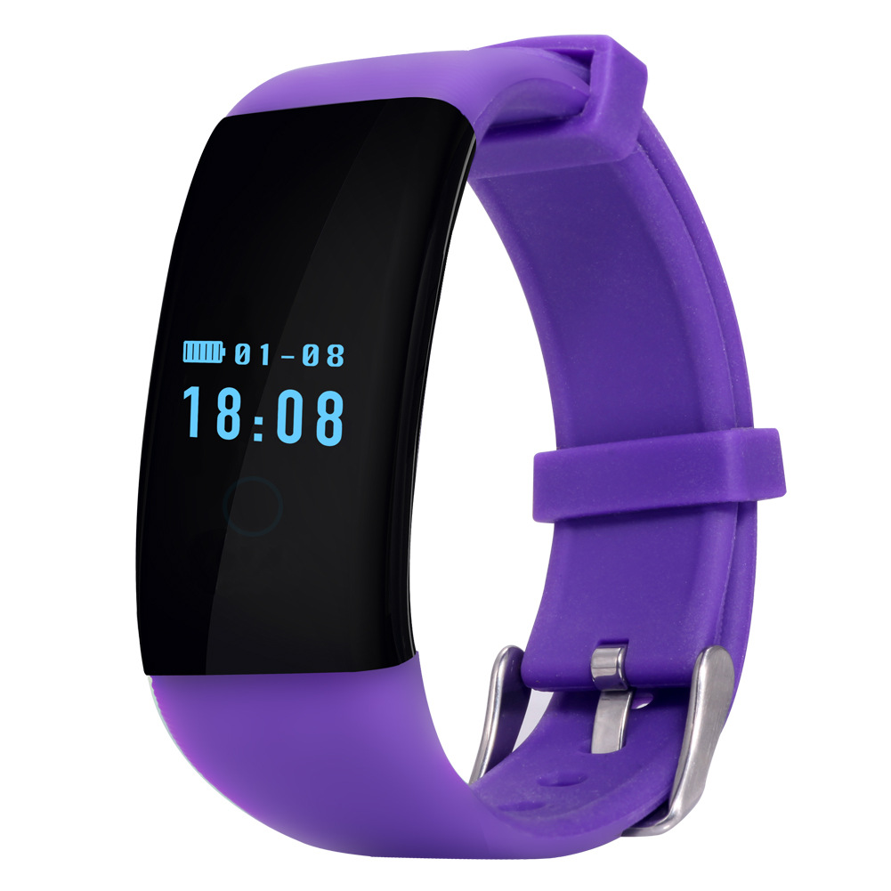 Heart rate Monitor Movement Wristband Touch SCcreen Movement Step Bluetooth Intelligent Wristband...