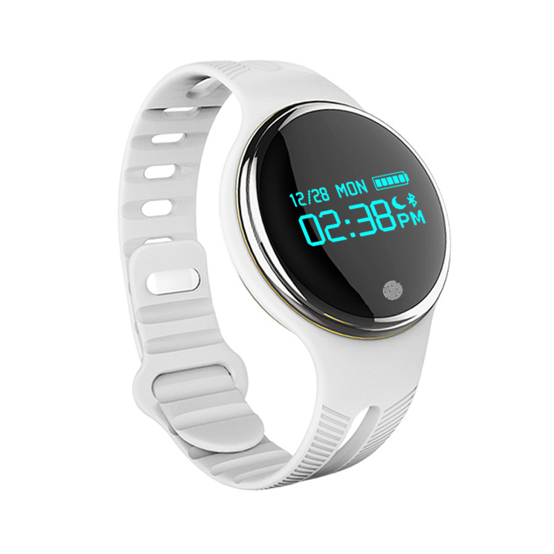 Bluetooth Intelligent Wristband Movement Pedometer Heart Rate Monitor Touch Screen