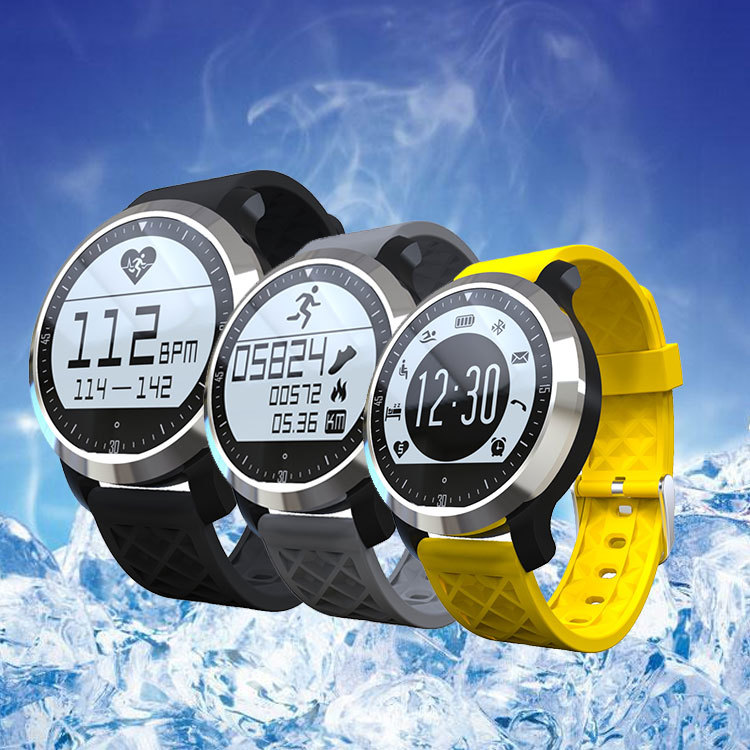 Movement Intelligent Swim Waterproof Heart Rate Step Bluetooth Wristband