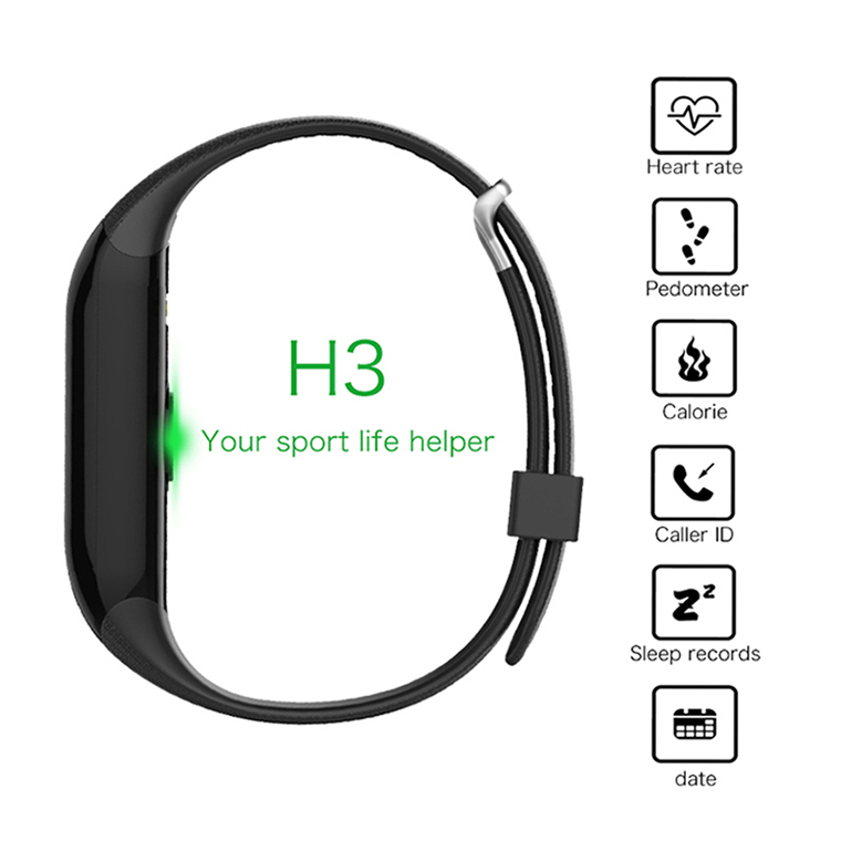 Intelligent Bluetooth Wristband Heart Rate Waterproof Movement Pedometer Sleep Monitoring