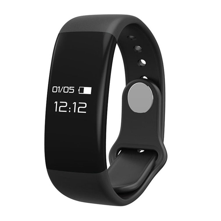 Intelligent Heart Rate Sleep Health Monitor Movement Step Touch Screen Wristband