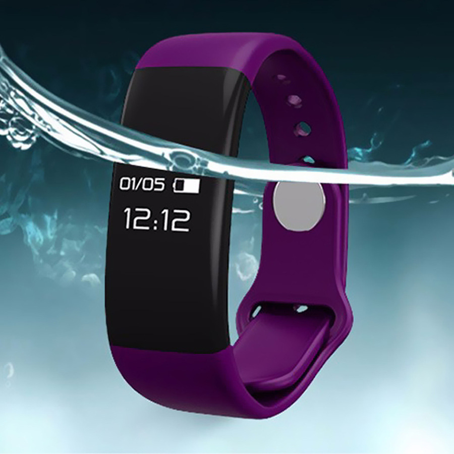 Intelligent Heart Rate Sleep Health Monitor Movement Step Touch Screen Wristband