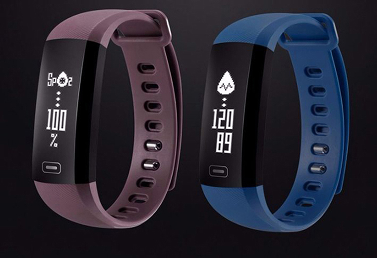 Intelligent Wristband Heart Rate Blood Pressure Blood Oxygen Six Axes Step Health Movement Wristband