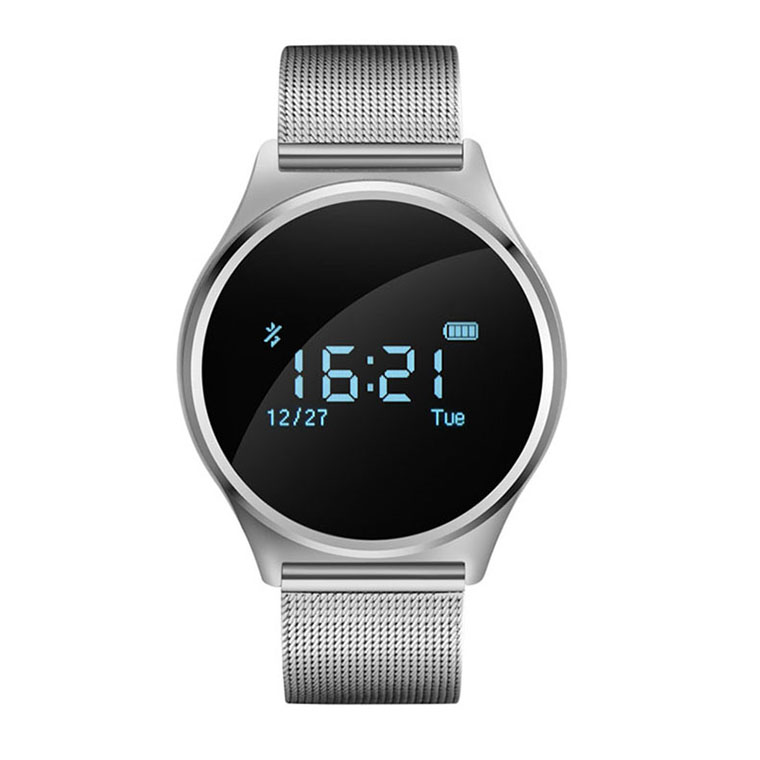 Bluetooth Intelligent Wristband  Movement Step Self-timer Call Remind News Push