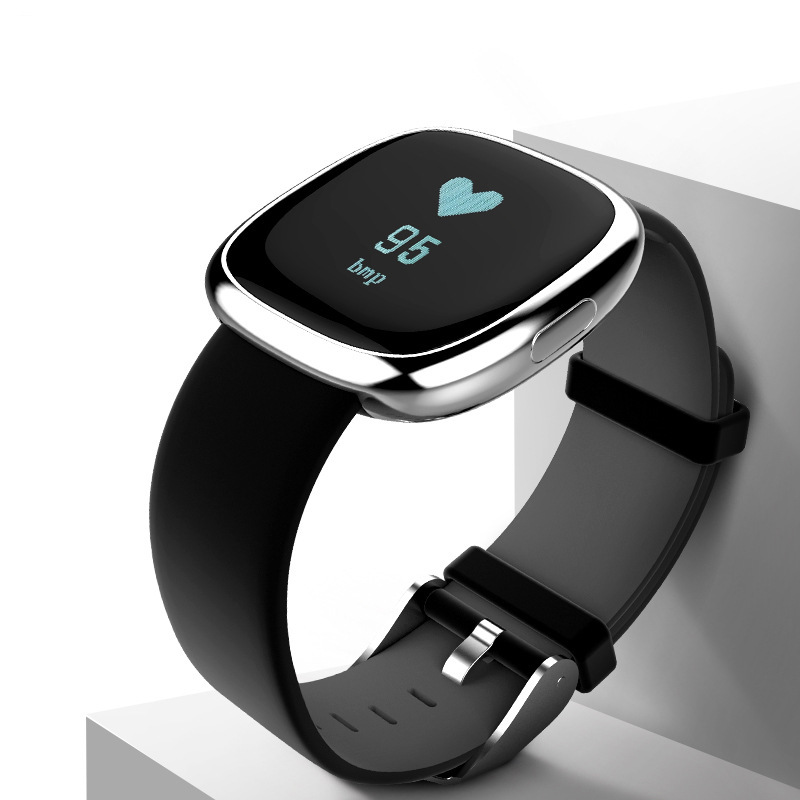 Bluetooth Heart Rate Movement Step Waterproof Intelligent Wristband Stand By Call Information Remind
