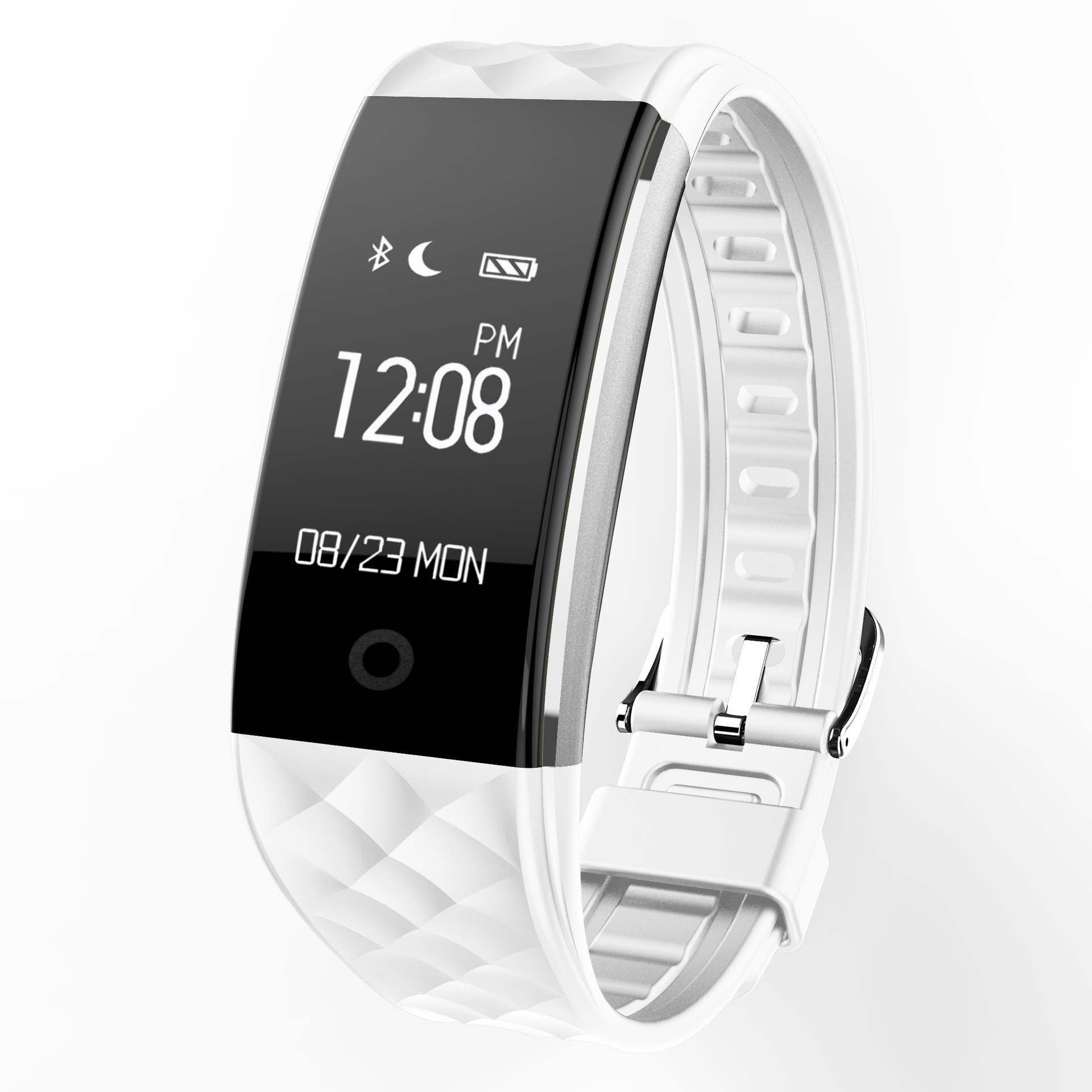 Intelligent Dynamic Heart Rate Monitor Bicycle Movement Step Bluetooth Information Push Wristband