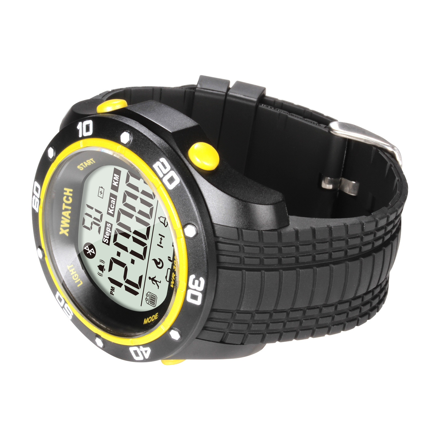 Intelligent Bluetooth Push Step 2 Years Standby Health Management Depth Waterproof Watch