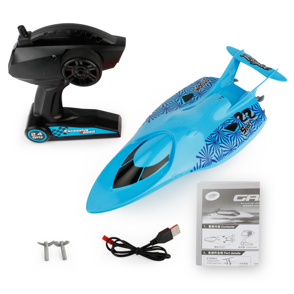 Innovation Toy Remote Control Ship Summer Child Water Toy Electric Racing Speedboat