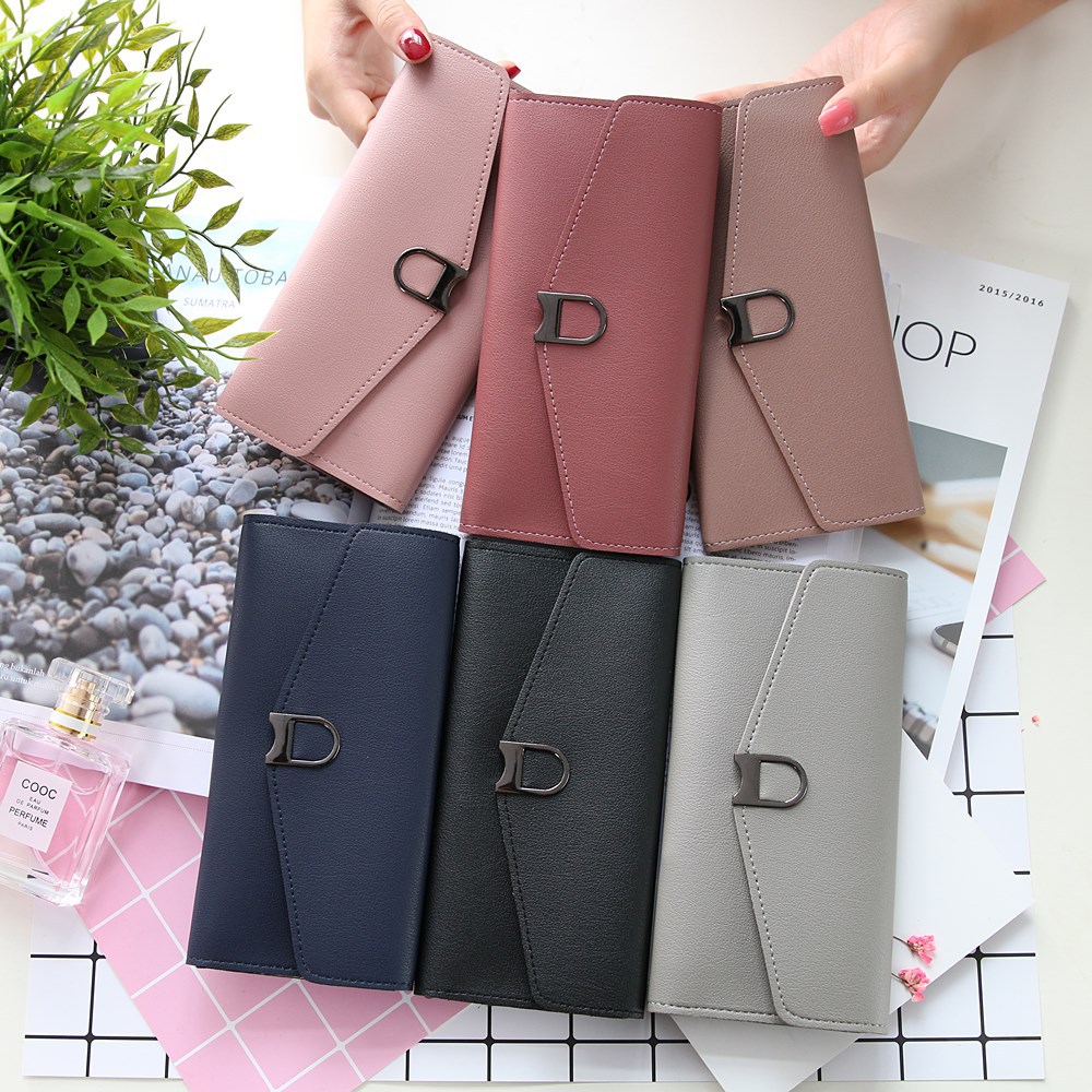 The New Ms Wallet Simple Fashion Multi-card Bit Female Models Coin Purse