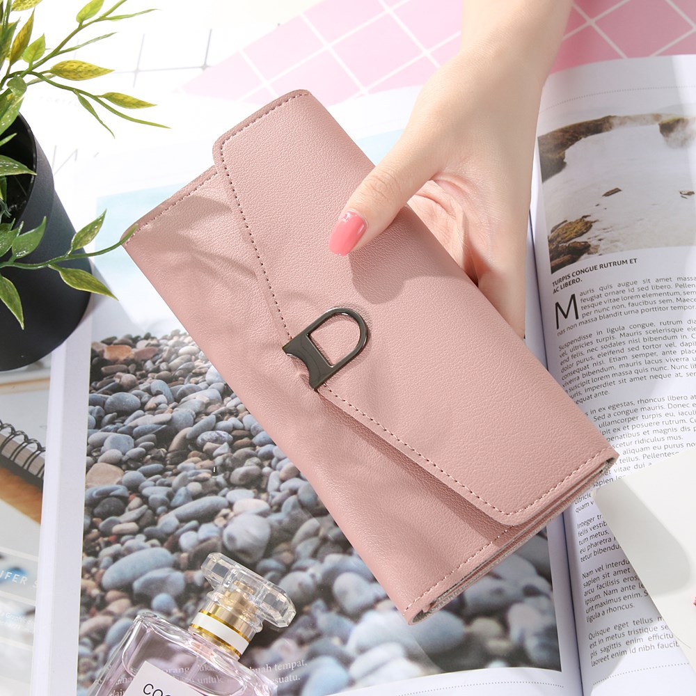 The New Ms Wallet Simple Fashion Multi-card Bit Female Models Coin Purse