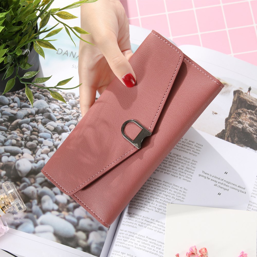 The New Ms Wallet Simple Fashion Multi-card Bit Female Models Coin Purse