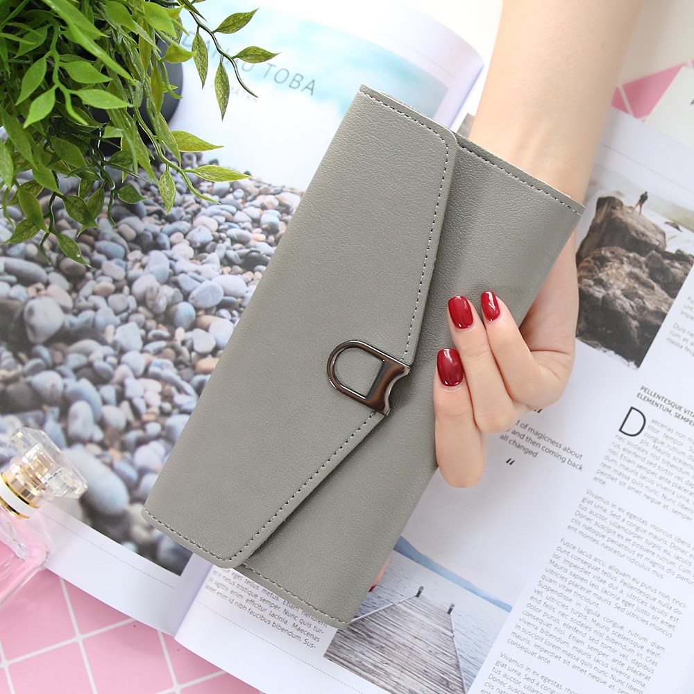 The New Ms Wallet Simple Fashion Multi-card Bit Female Models Coin Purse