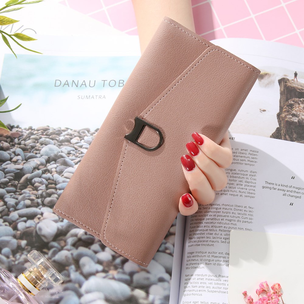 The New Ms Wallet Simple Fashion Multi-card Bit Female Models Coin Purse