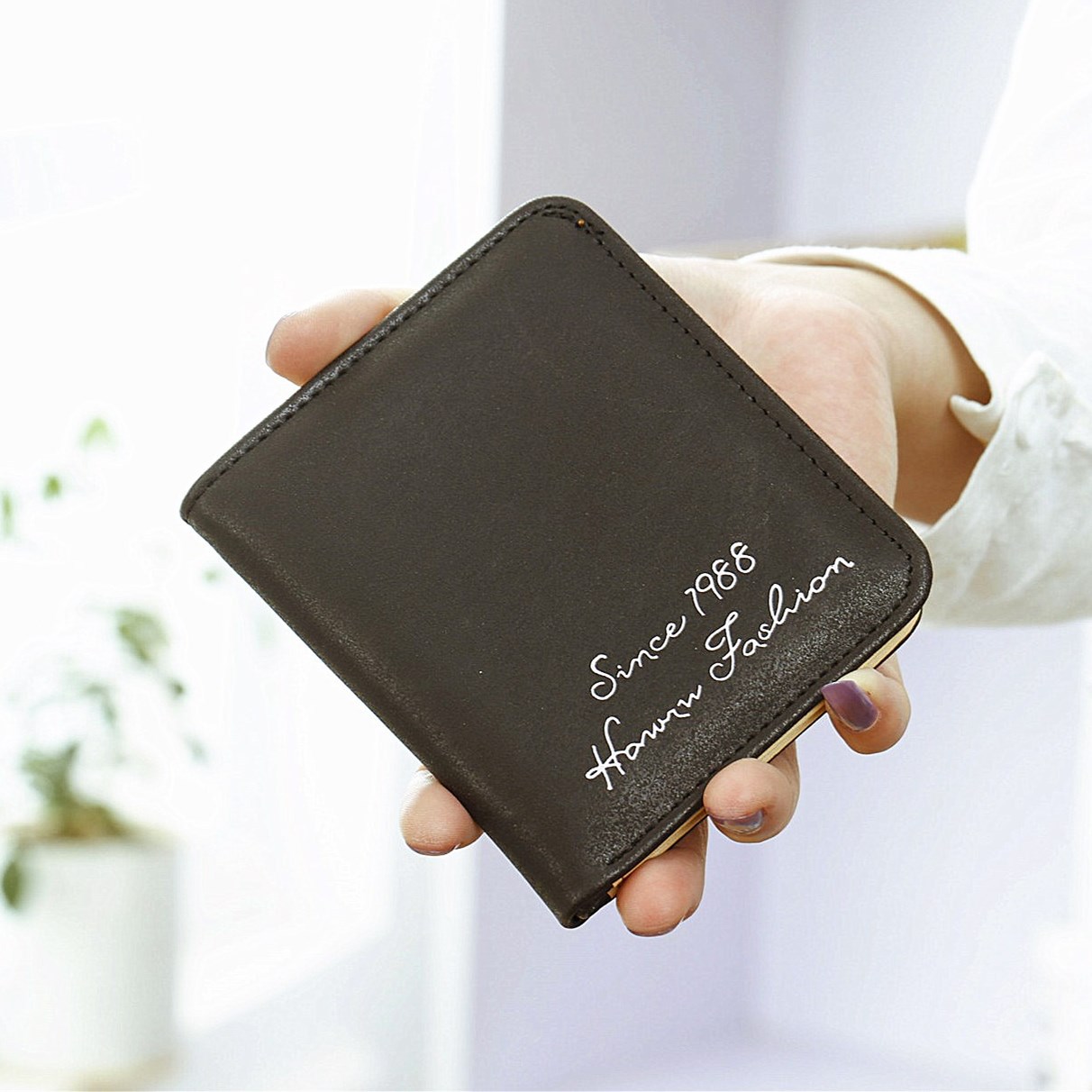 Ms Wallet Short Section Thin Section Gift Small Wallet Coin Purse Card Pack