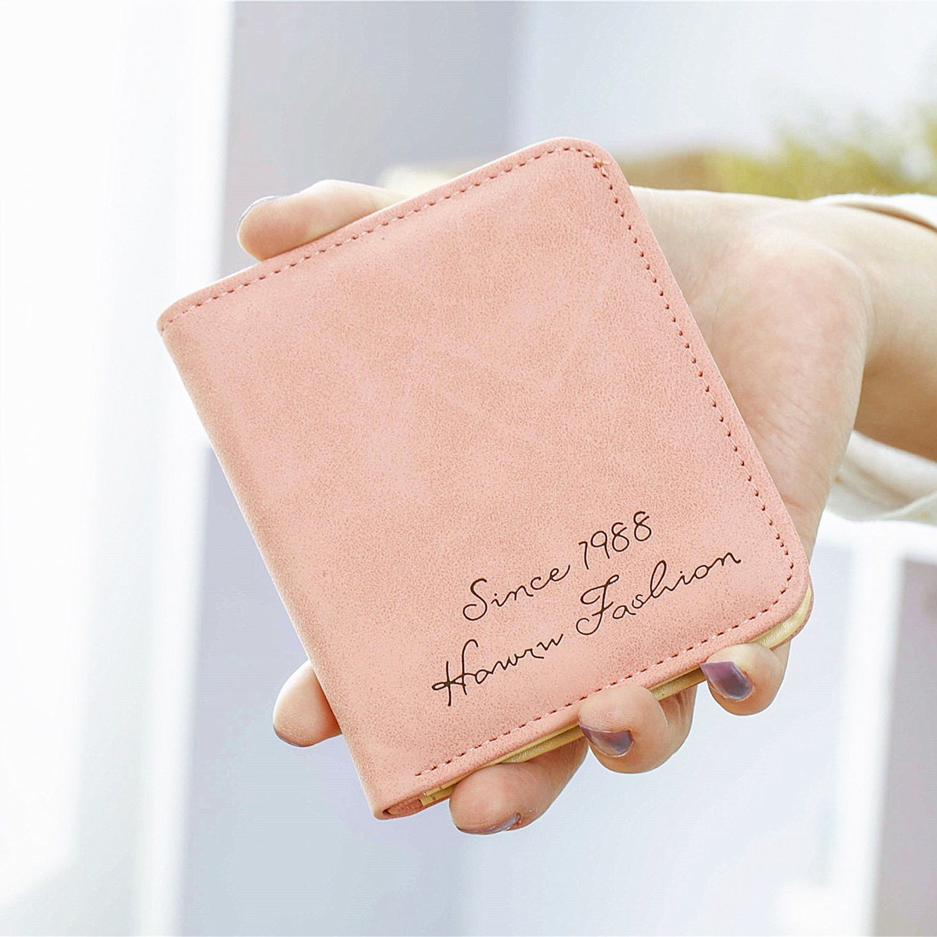 Ms Wallet Short Section Thin Section Gift Small Wallet Coin Purse Card Pack