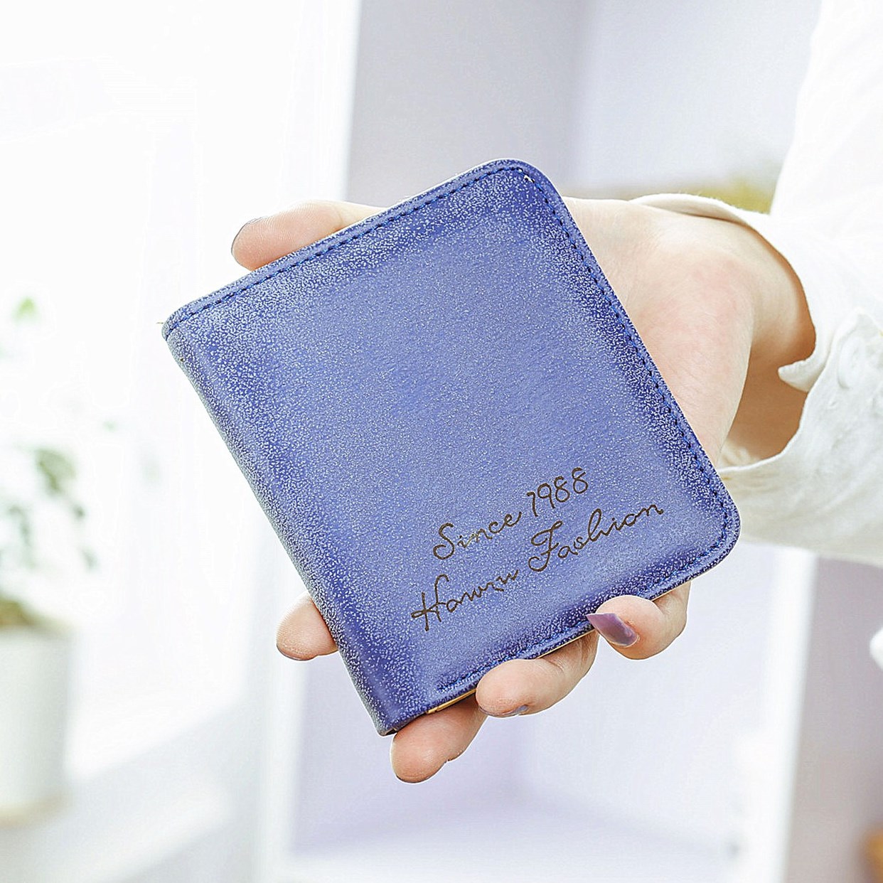 Ms Wallet Short Section Thin Section Gift Small Wallet Coin Purse Card Pack
