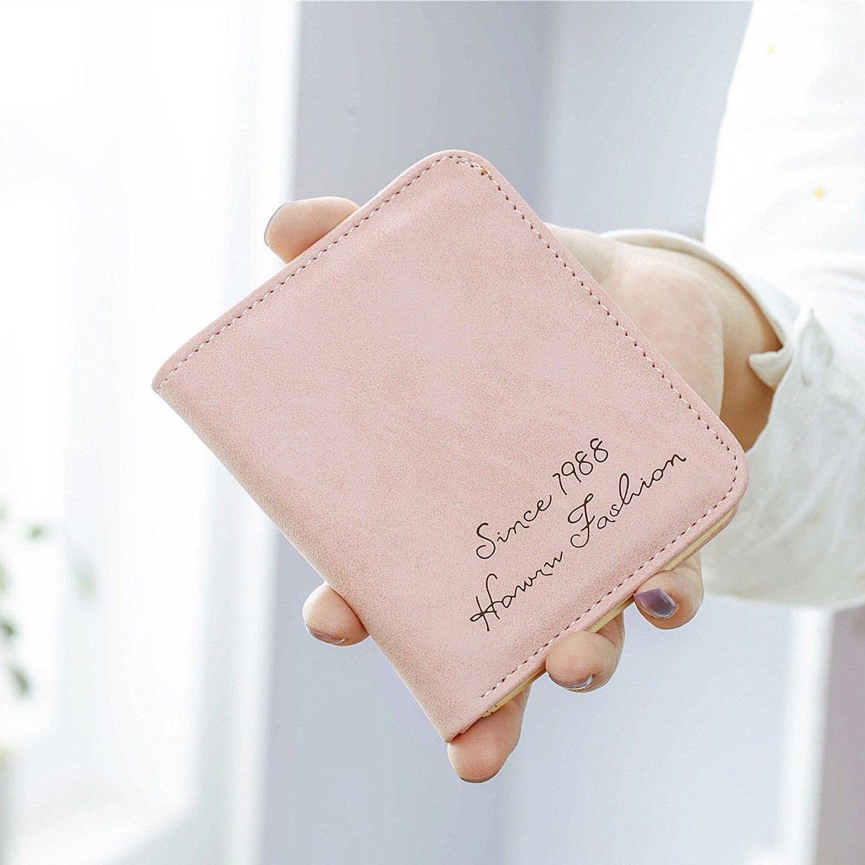 Ms Wallet Short Section Thin Section Gift Small Wallet Coin Purse Card Pack