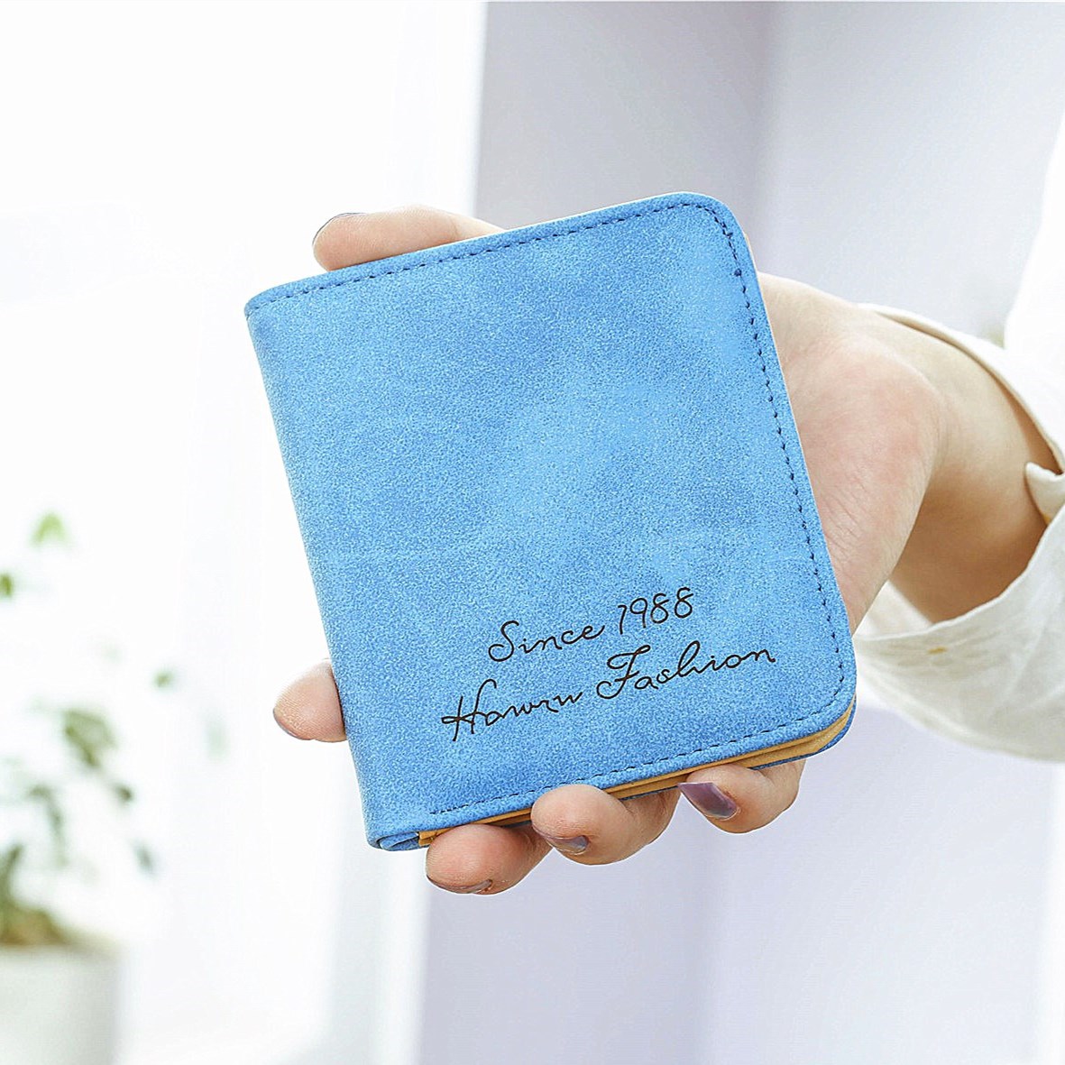 Ms Wallet Short Section Thin Section Gift Small Wallet Coin Purse Card Pack
