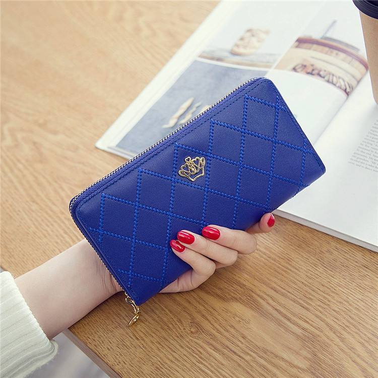 The New Long Section Ms Wallet Fashion Zipper Card Pack Female Hand bag Coin Purse