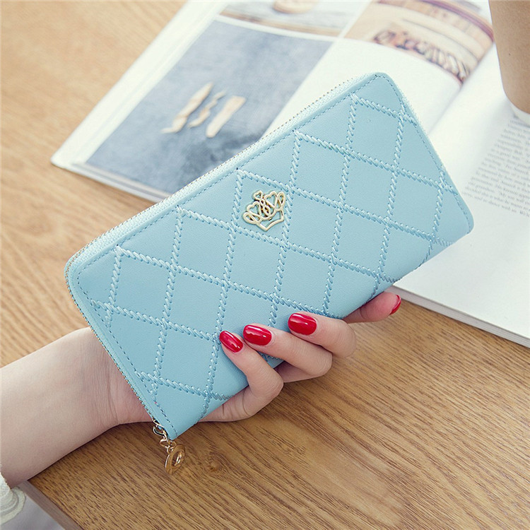 The New Long Section Ms Wallet Fashion Zipper Card Pack Female Hand bag Coin Purse