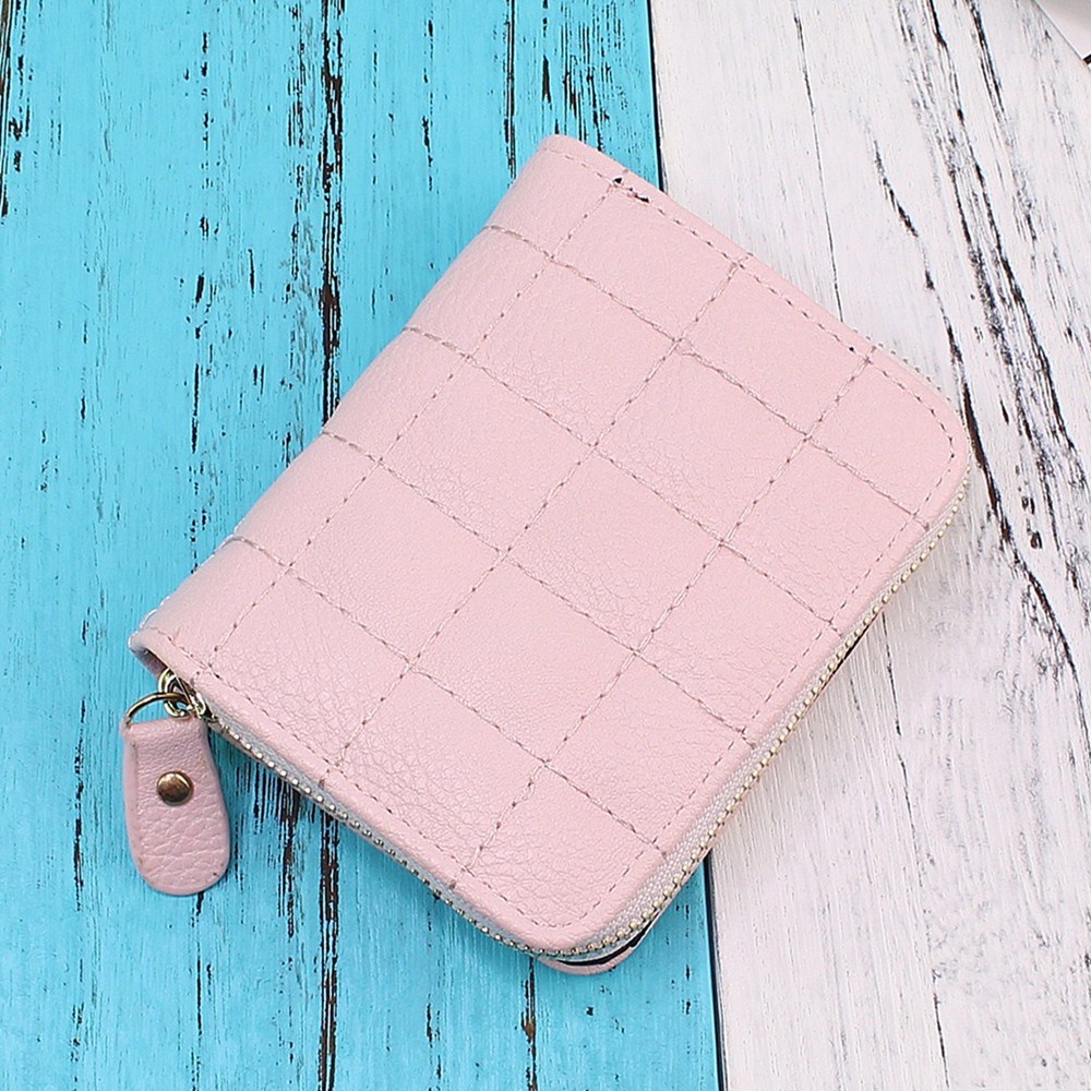 Mini Small Wallet Ms Zipper Short Section Lovely Coin Purse Student Embroidered Wallet