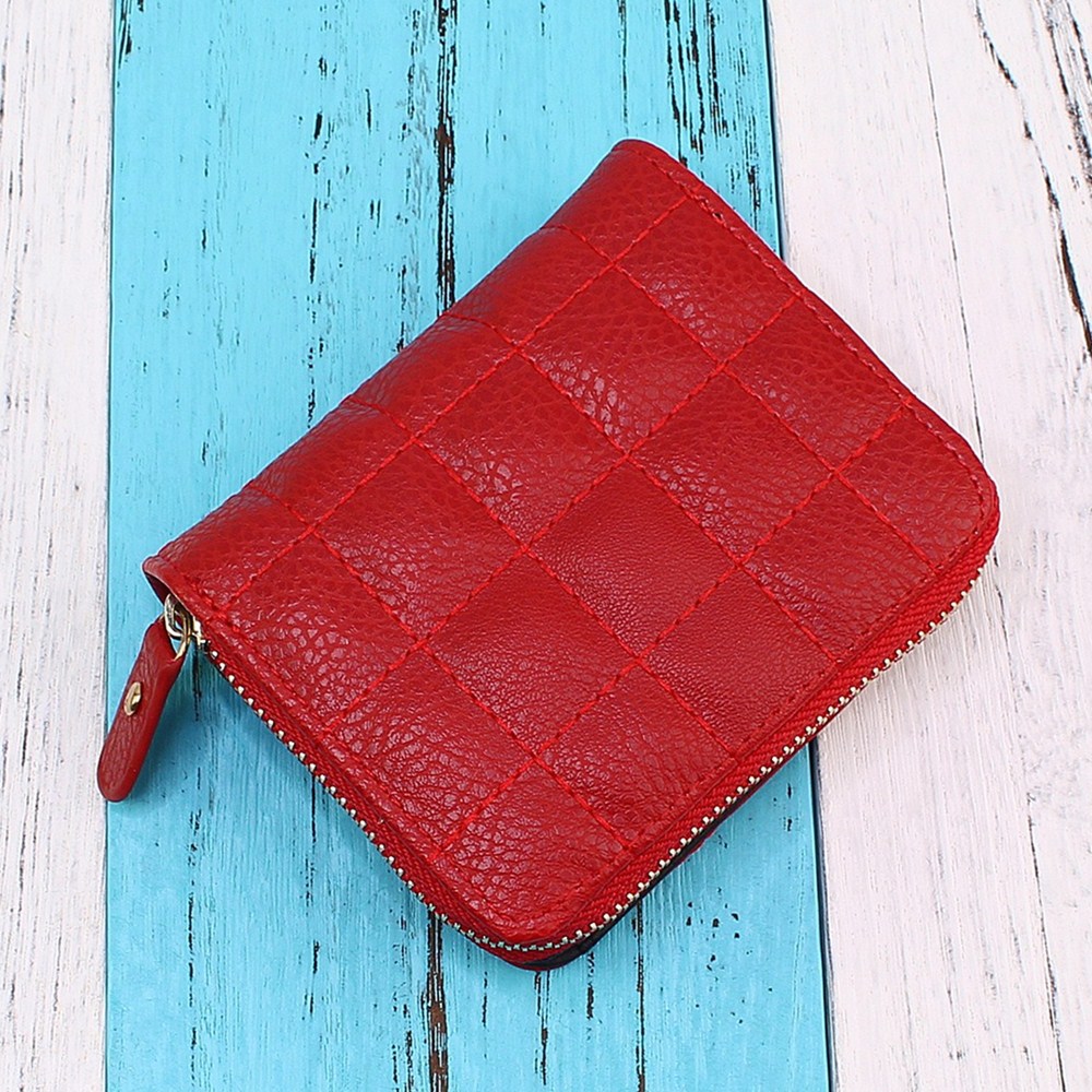 Mini Small Wallet Ms Zipper Short Section Lovely Coin Purse Student Embroidered Wallet
