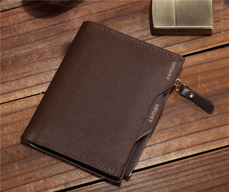 Male Wallet Driving Position Zipper Men Business Suit Male Bag Multi-card Bit Wallet