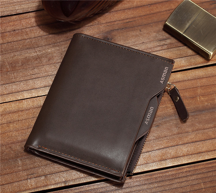 Male Wallet Driving Position Zipper Men Business Suit Male Bag Multi-card Bit Wallet