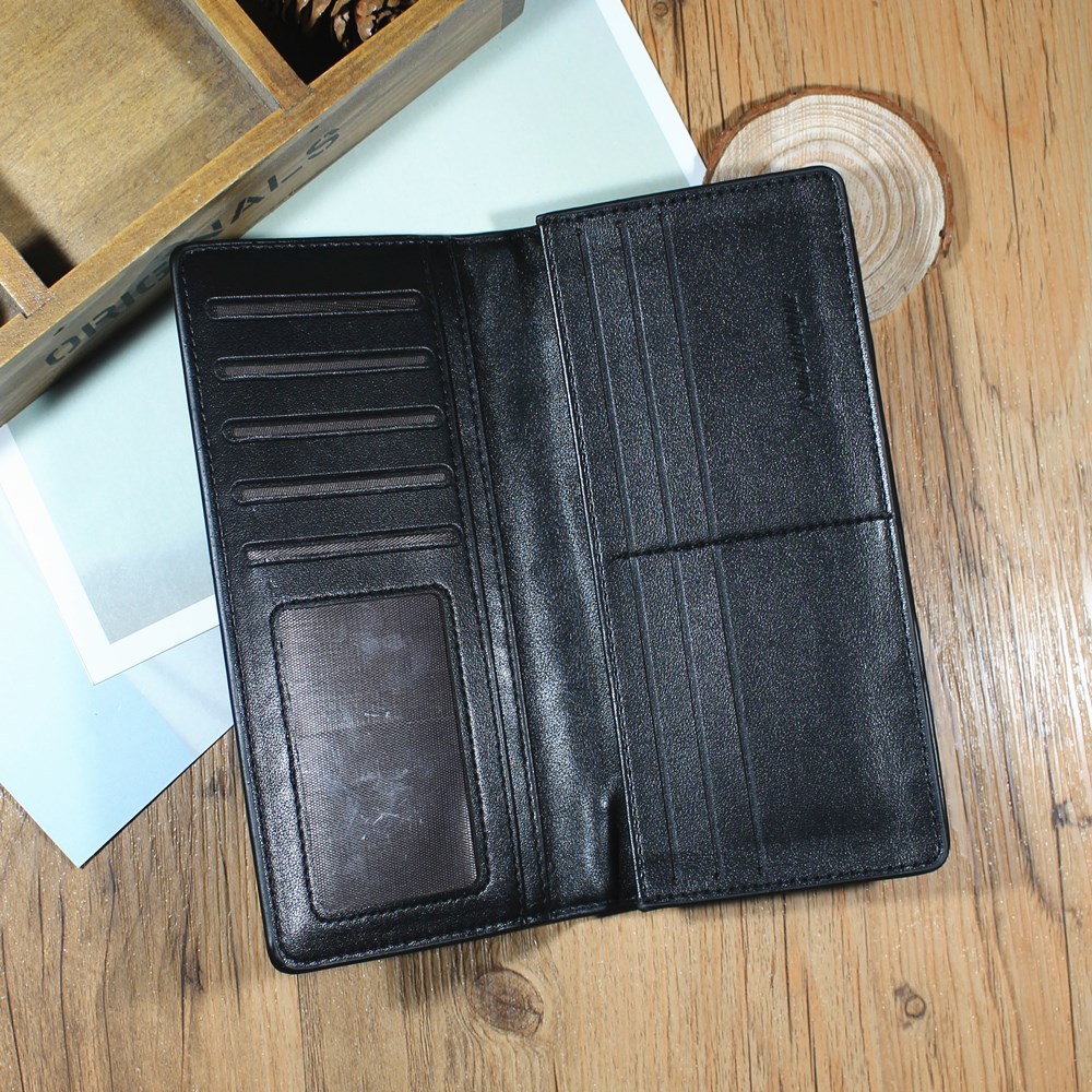 Men Long Section Zipper Wallet Fashion Multi-card bit Hand Bag Business Leisure Mobile Phone Bag