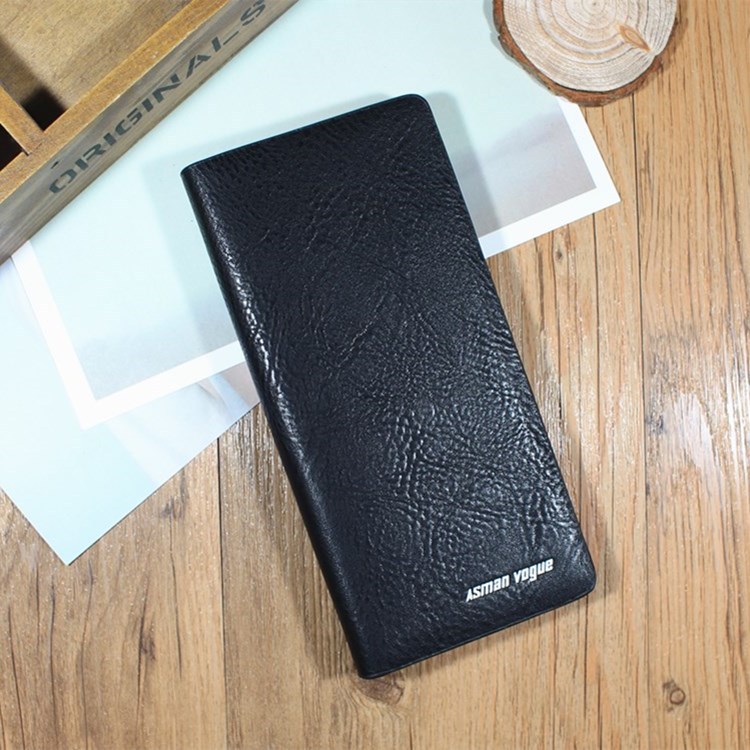 Men Long Section Zipper Wallet Fashion Multi-card bit Hand Bag Business Leisure Mobile Phone Bag