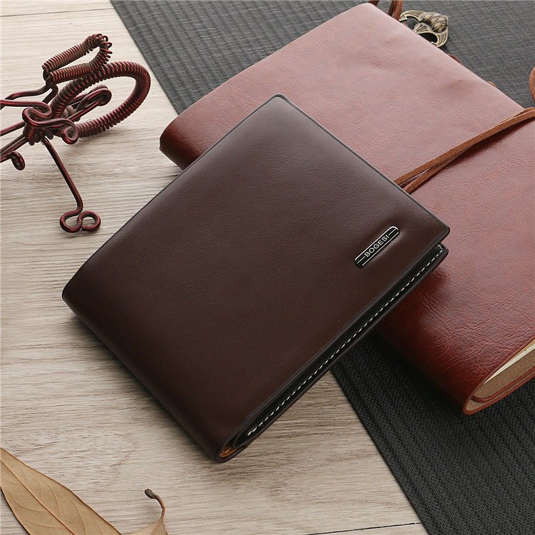 The New Trend Men Short Section Wallet Wallet Leisure Business Card Pack Student Wallet
