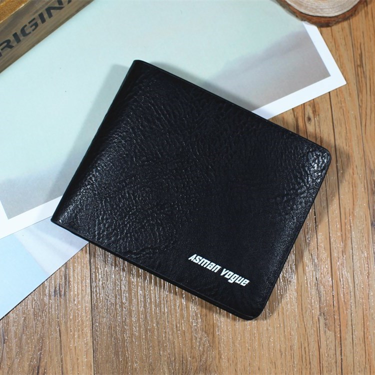Men Short Section Tide Men Personality Wallet Cross Section Ultra thin Small Wallet Student Wallet