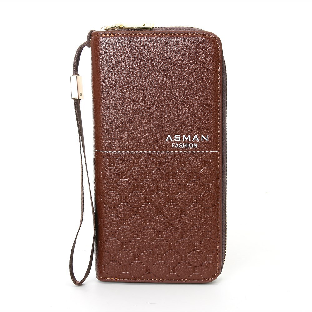 Business Wallet Long Section Zipper Handbag Men Wallet Big Bills Fashion Wallet