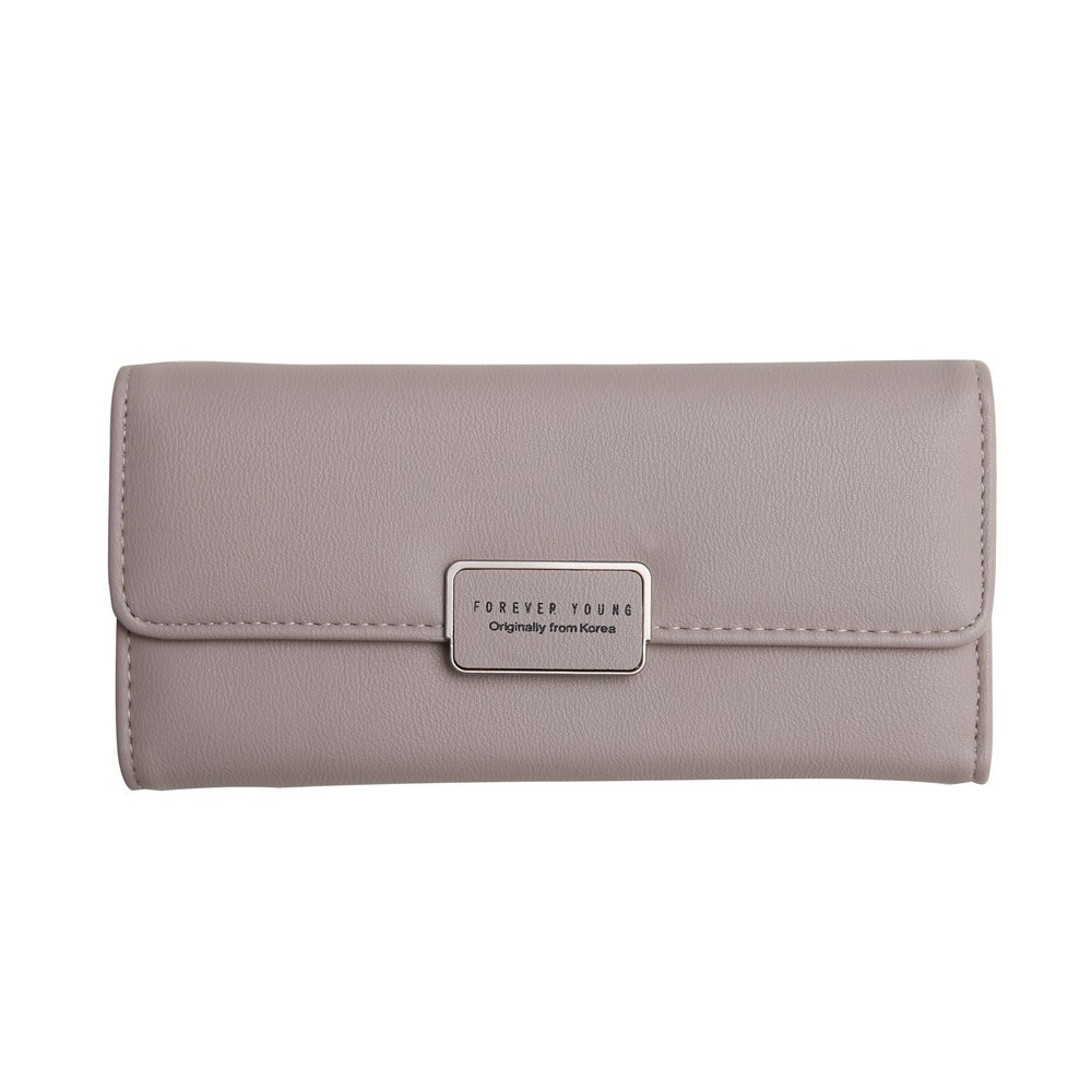 Ms Long Section Trend Buckle Hand Bag Western Style Fashion Multifunction Wallet