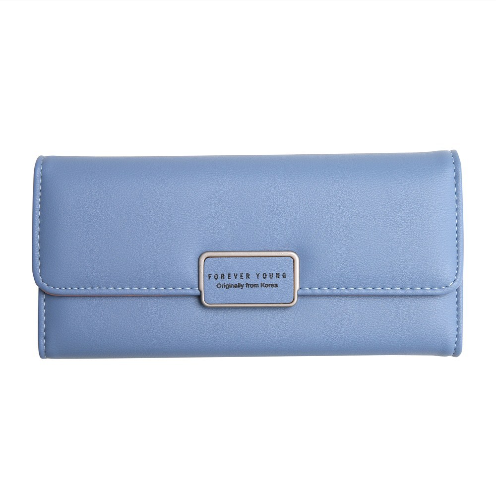 Ms Long Section Trend Buckle Hand Bag Western Style Fashion Multifunction Wallet