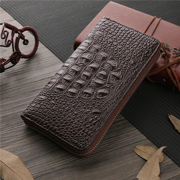 Men Wallet The New High Capacity Men Long Section Business Leisure Zipper Bag Hand Bag