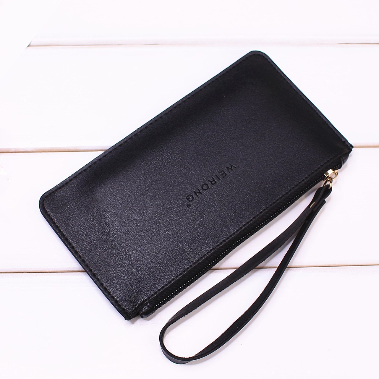 Leisure Soft Cover Long Section Wallet Fashion High Capacity Mobile Phone Hand Bag Coin Purse