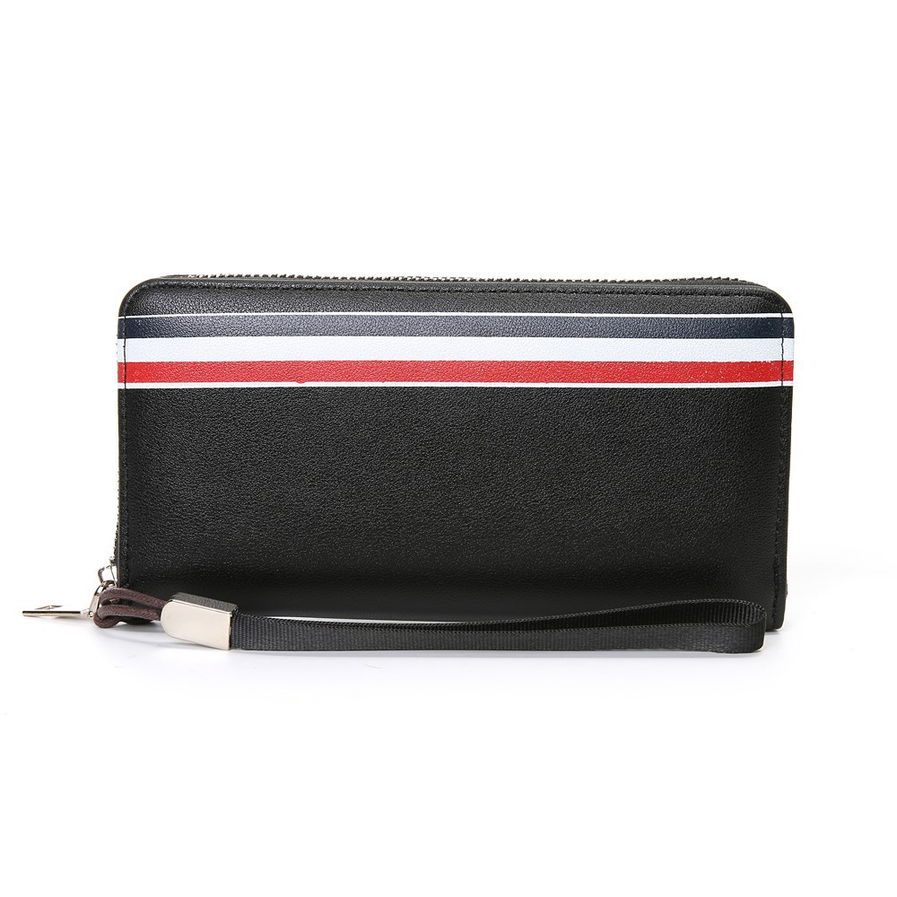 Western Style Men Long Section Wallet Zipper Fashion Hand Bag Business Leisure Male Wallet