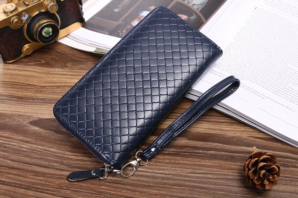 Men Long Section Wallet Business Multifunction Handbag Men High Capacity With A Hand Rope Hand Bag