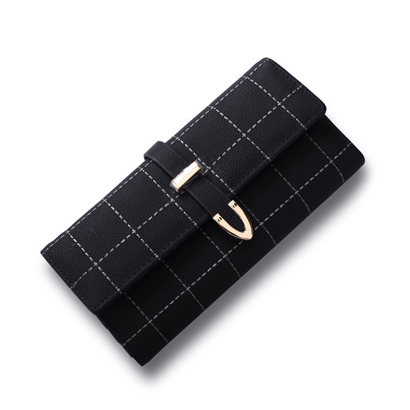 Western Style Retro Scrub Three Fold Wallet Spiraea Ms Wallet Coin Purse