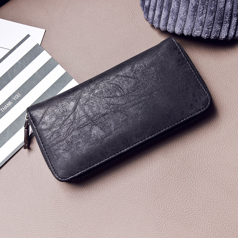 The New Ms Long Section Zipper Wallet Fashion Small Fresh Wallet Multifunction Hand Bag