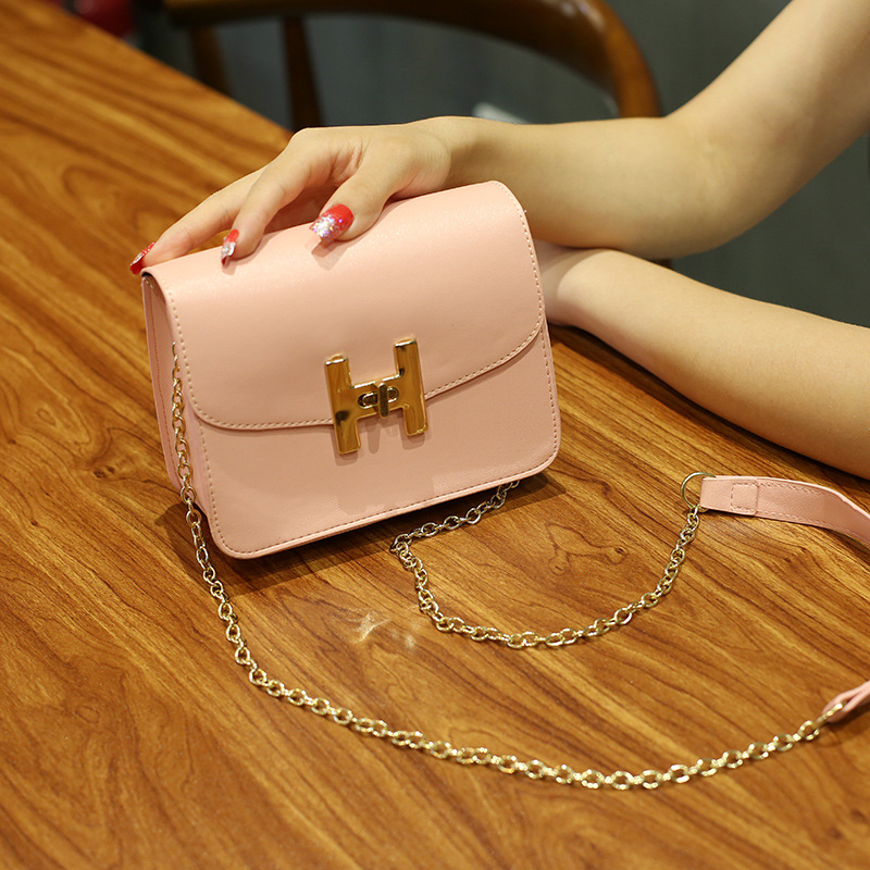 The New Small Square Bag Mini Bag Chain Bag Ms Fashion Leisure Shoulder Messenger Bag