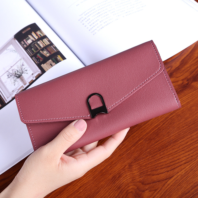 Female Wallet Student Lovely Wild Western Style Ultra Thin Mini Small Fresh Multi-Card Bit Wallet