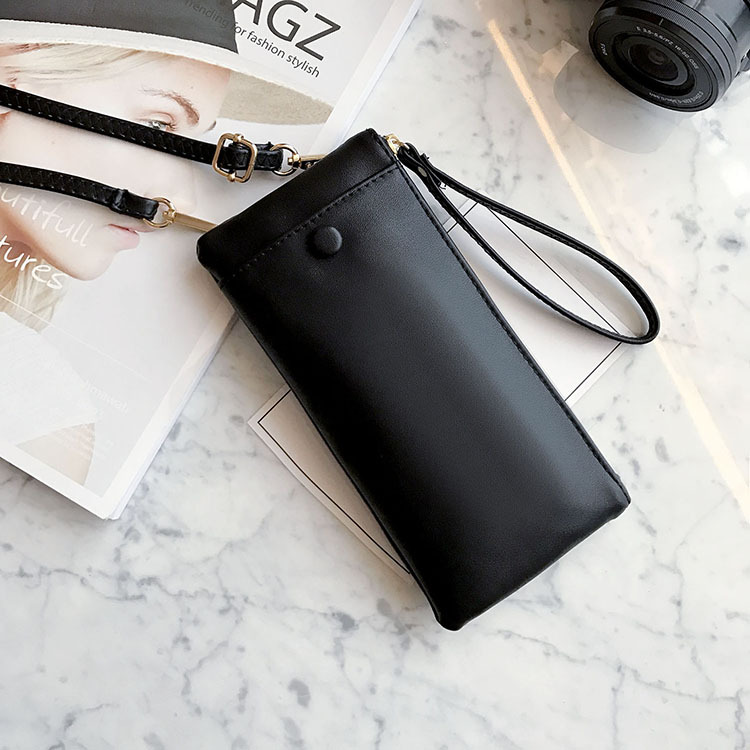Trend Hard Money Mobile Phone Bag Multifunction Simple Messenger Bag Fashion Ms Wallet