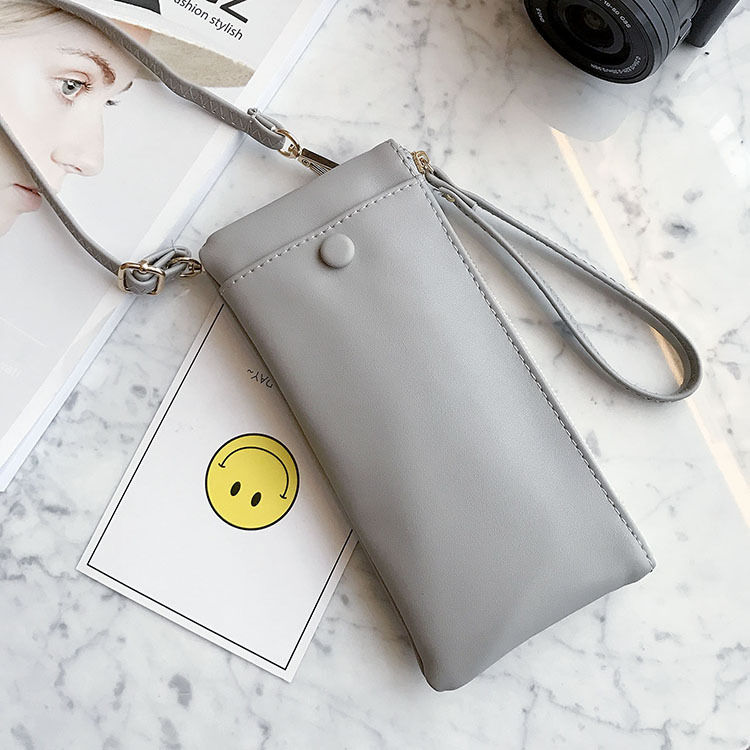 Trend Hard Money Mobile Phone Bag Multifunction Simple Messenger Bag Fashion Ms Wallet