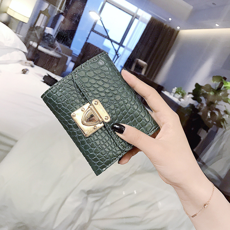 The New Simple Short Section Wallet Ms Thin Section No Good Coin Purse Mini Small Wallet Fold Wallet
